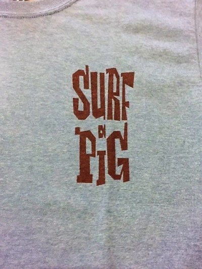 画像3: SURF A PIG（サーフ ア ピッグ）　プリントTシャツ　ST－４