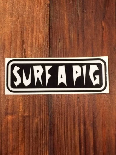 画像1: SURF A PIG（サーフ ア ピッグ）　ステッカー　SS－１