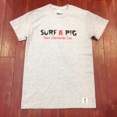 画像1: SURF A PIG（サーフ ア ピッグ）　プリントTシャツ　ST－９