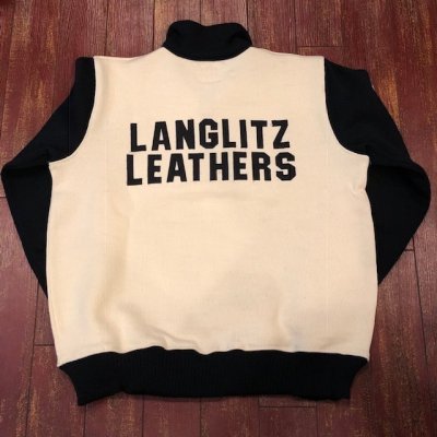 画像2: ラングリッツレザーズ × ディーエン  70周年　ハーフジップセーター