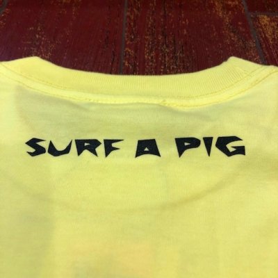 画像4: SURF A PIG（サーフ ア ピッグ）　プリントTシャツ　ST－１７