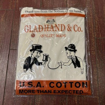画像2: GLADHAND(グラッドハンド)　スタンダードポケットTシャツ(1pack)　GLADHAND-20
