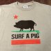 画像5: SURF A PIG（サーフアピッグ）　プリントTシャツ　ST－１１