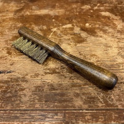 画像1: ウエスコ　レザー（ラフアウト用）ケアブラシ