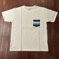 桃太郎ジーンズ　デニムポケットＴシャツ　MHTS0003