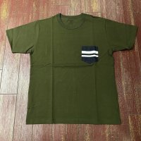 桃太郎ジーンズ　デニムポケットＴシャツ　MHTS0003