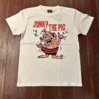 JUNKY THE PIG（ジャンキー ザ ピッグ）　プリントTシャツ　JTー1