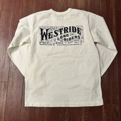 画像2: ウエストライド　プリントロングスリーブTシャツ　２４－０３