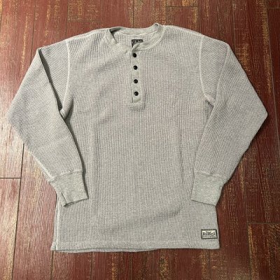 画像1: ダリーズ&コー　ヘンリーネックロンT　“30s WAFFLE HENLY THERMAL”　2230HT