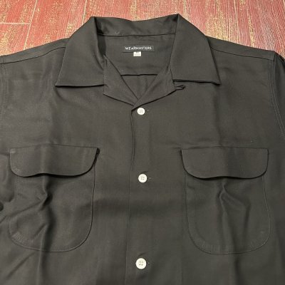 画像3: WEARMASTERS（ウエアマスターズ） フラップポケット長袖レーヨンシャツ　８７７