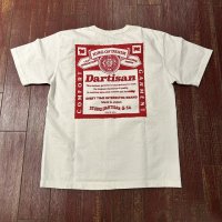 ステュディオ・ダ・ルチザン　吊り編みプリントＴシャツ　８１６４A