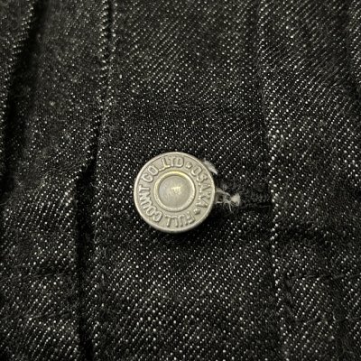 画像4: フルカウント　ブラックデニム　ジーンジャケット　１ＳＴモデル　２１０７BK