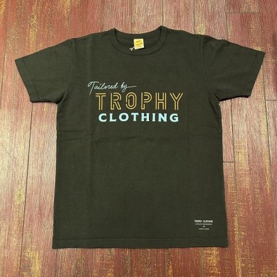 画像1: トロフィークロージング　テーラードロゴプリントＴシャツ　ＴＲ２５ＳＳ－２０５