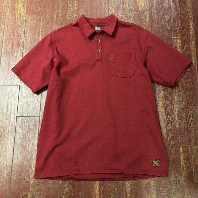 画像1: デラックスウエア　ポロシャツ　ＯＣＴ－００　クリムゾンレッド