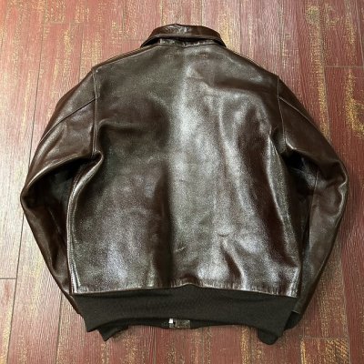画像2: ワイツーレザー　Aー２　レザーフライトジャケット　Aー２ーP
