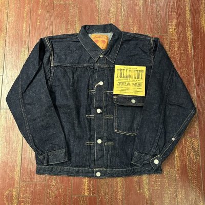 画像1: フルカウント　デニムジャケット　１ＳＴモデル　２１０７SS