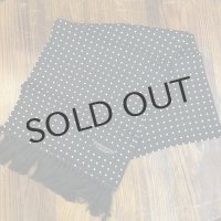 WEARMASTERS（ウエアマスターズ） スカーフ　ブラックドット　WS００２