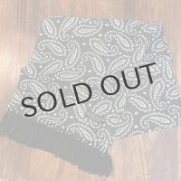 WEARMASTERS（ウエアマスターズ） スカーフ　ブラックペイズリー　WS０２０