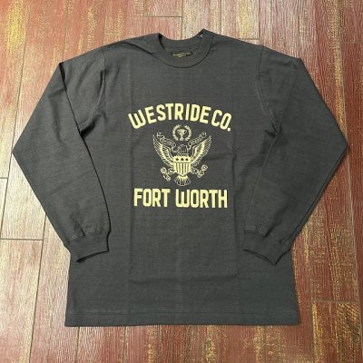 画像1: ウエストライド　ビンテージプリントロングスリーブTシャツ　２５－０２