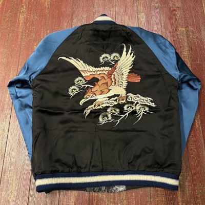 画像8: 港商 スペシャルエディション 60周年記念スカジャン “TIGER & DRAGON” (BROCADE) × “EAGLE” TT15717