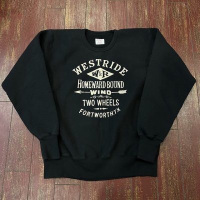 画像1: ウエストライド プリントスウェットシャツ RWーCREW 25ー02