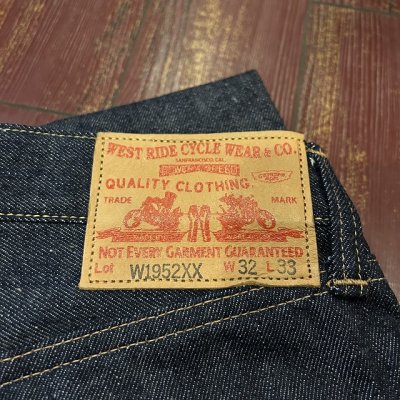 画像3: ウエストライド 5ポケットジーンズ W1952XX