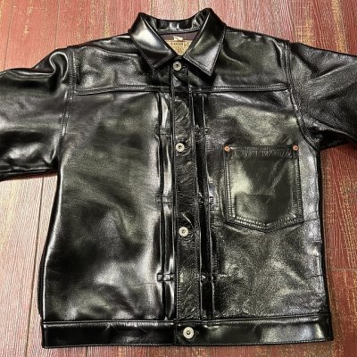 画像3: バズリクソンズ　ウイリアム・ギブソン コレクション　ブラックレザーブラウス　ＢＲ８０６６５