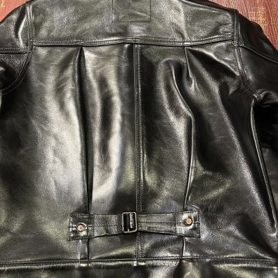 画像8: バズリクソンズ　ウイリアム・ギブソン コレクション　ブラックレザーブラウス　ＢＲ８０６６５