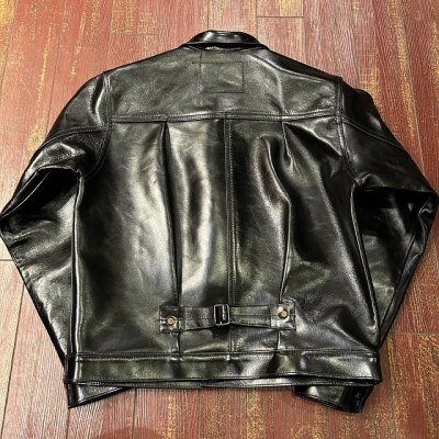 画像2: バズリクソンズ　ウイリアム・ギブソン コレクション　ブラックレザーブラウス　ＢＲ８０６６５