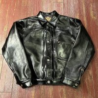 バズリクソンズ　ウイリアム・ギブソン コレクション　ブラックレザーブラウス　ＢＲ８０６６５