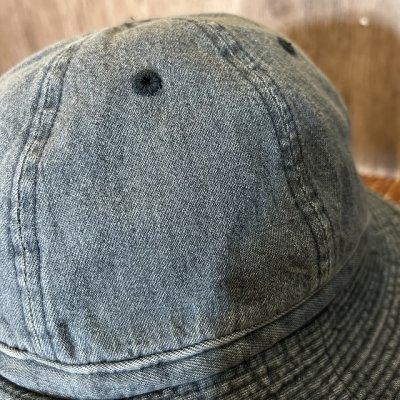 画像3: ウエストライド　デニムアーミーハット ユーズド加工