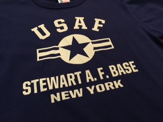 バズリクソンズ　ミリタリープリントTシャツ 「STEWART A.F.」　BR77032