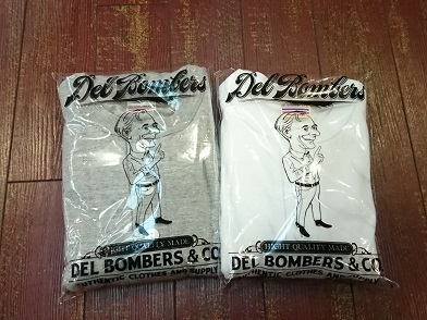 Del Bombers&Co.のヘンリーネック2パックTシャツ！