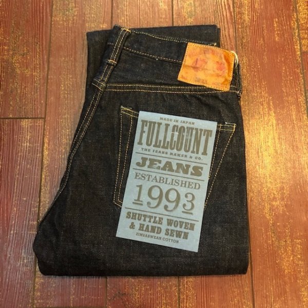 画像1: フルカウント　5ポケットジーンズ　１１０８ＸＸ (1)