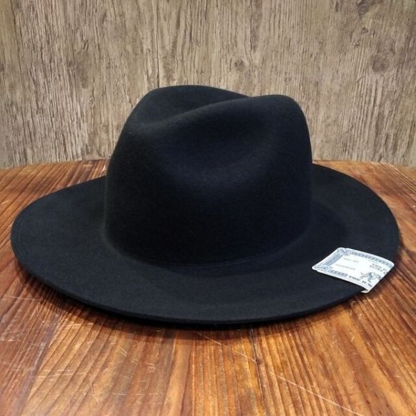 画像1: THE H.W. DOG&Co.（エイチダブリュードッグ） トラベラーズハット　Ｄー００６３４　ブラック (1)