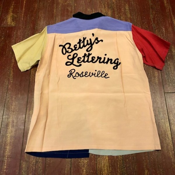 画像1: スタイルアイズ　ボーリングシャツ “BETTY'S LETTERING”　ＳＥ３８８３５ (1)