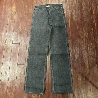 日本製 ウエアハウス ハードウォッシュ加工 デニム ペインターパンツ W34 HOUSTON / ヒューストン 10129 SELVEDGE DENIM PAINTER PANTS