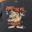 画像4: JUNKY THE PIG（ジャンキー ザ ピッグ）　プリントTシャツ　JTー1 (4)