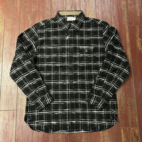 画像1: トロフィークロージング　マシーンエイジチェックシャツ　ＴＲ２５AWー４０１ (1)