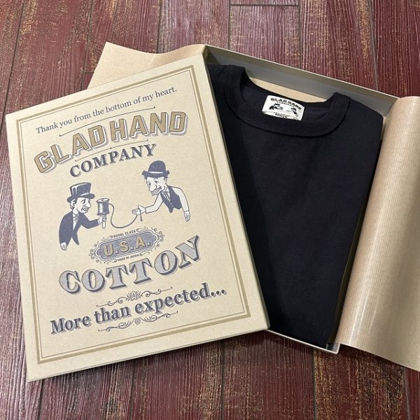 画像6: GLADHAND(グラッドハンド)　ロイヤル  クルーネック L/S Tシャツ　R-05 (6)