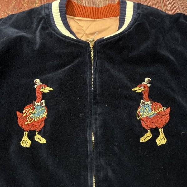 画像2: BY GLADHAND(バイ グラッドハンド)　別珍スカジャン「テキサス」BYGH５３０４ (2)