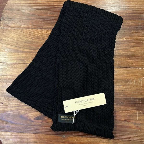 画像7: トロフィークロージング　ローゲージニットマフラー　TR２５AW－８０１ (7)