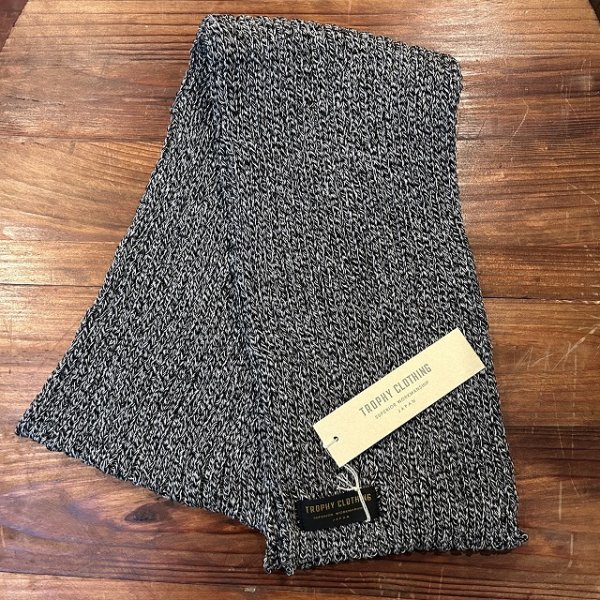 画像3: トロフィークロージング　ローゲージニットマフラー　TR２５AW－８０１ (3)