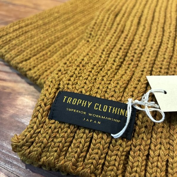 画像2: トロフィークロージング　ローゲージニットマフラー　TR２５AW－８０１ (2)