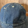 画像6: ウエストライド　デニムアーミーハット ユーズド加工 (6)