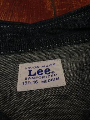 新着！LEE デニムワークシャツ