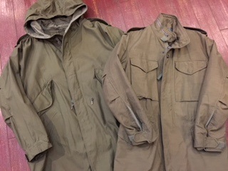 米陸軍のフィールドジャケット