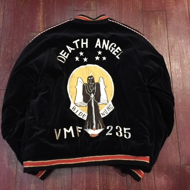 テーラー東洋 港商 スカジャン DEATH ANGEL×SAMURAI TT１２１３５ - ザ