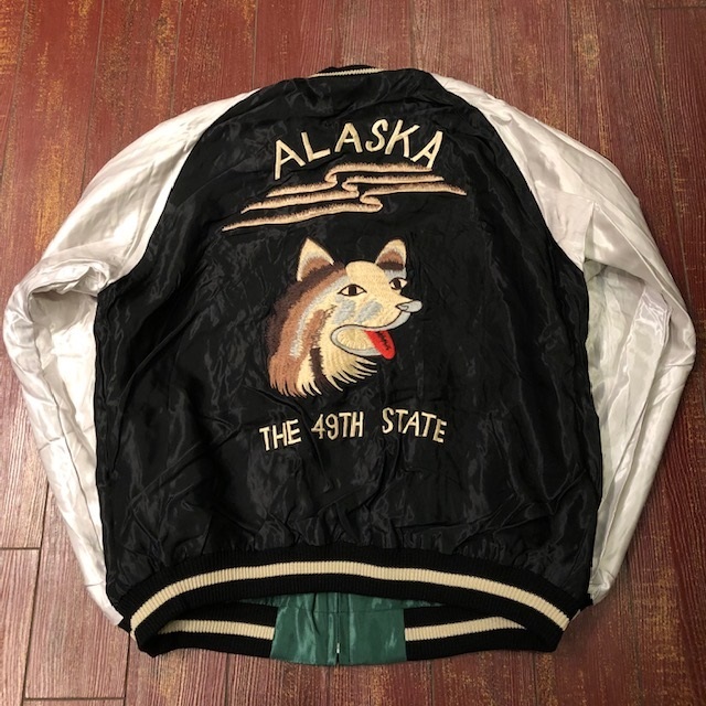 テーラー東洋 スカジャン“ALASKAN FLAG” × “ALASKAN HUSKY” TT15173